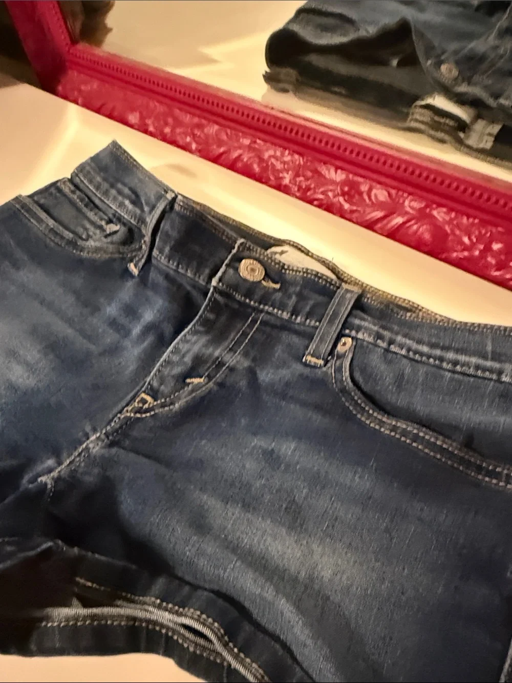 Levi's Blue Denim Women's Shorts